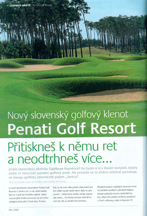 Nový slovenský golfový klenot