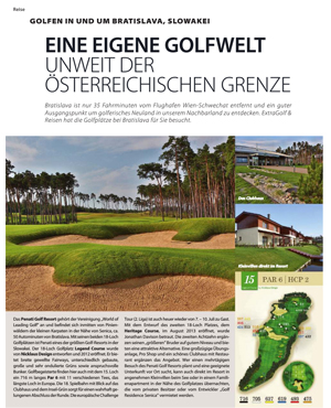 Extra Golf Ausgabe 1-2016